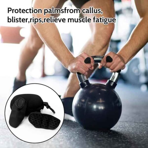 #570 Fingerless Gym Grips - Image 3
