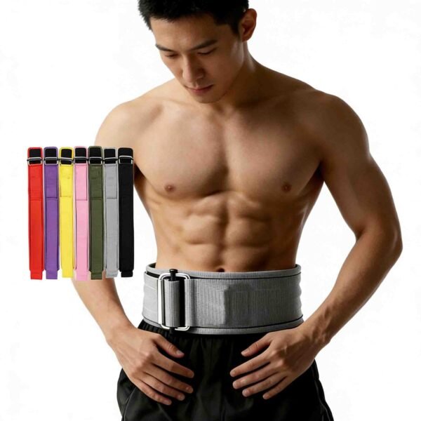 Nylon weightlifting belt