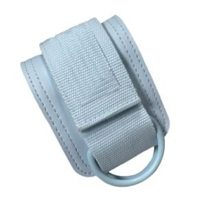 blue gym ankle straps