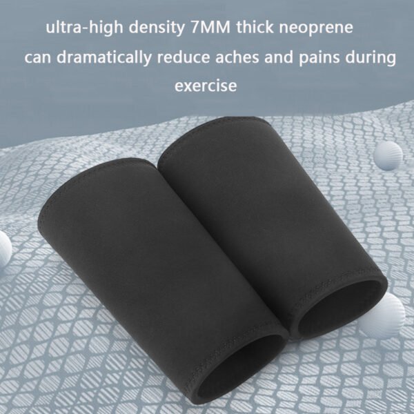 #023 7MM Neoprene Stiff Knee Sleeves - Image 4