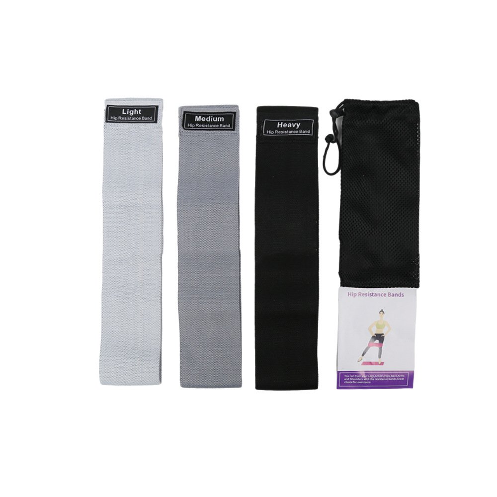 Gray set resistance bands set