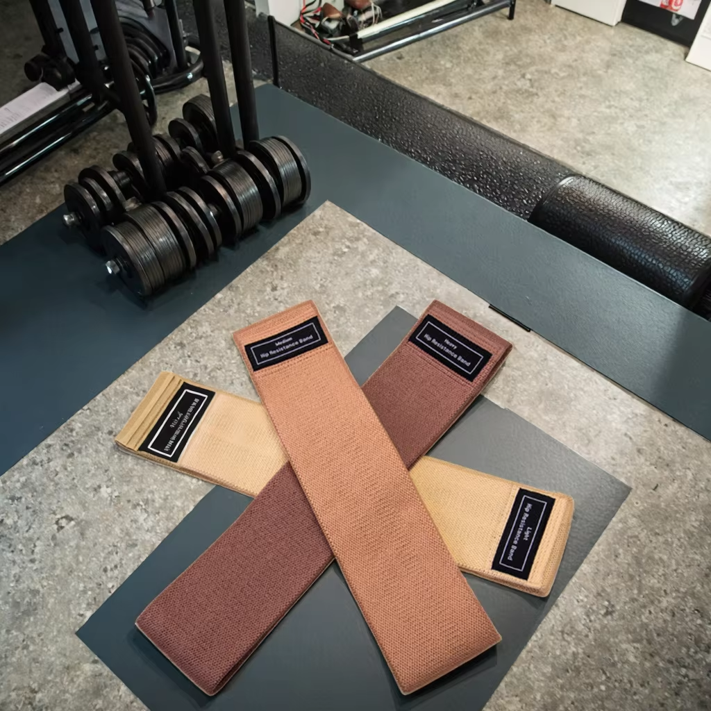 Brown color Resistance Bands Set