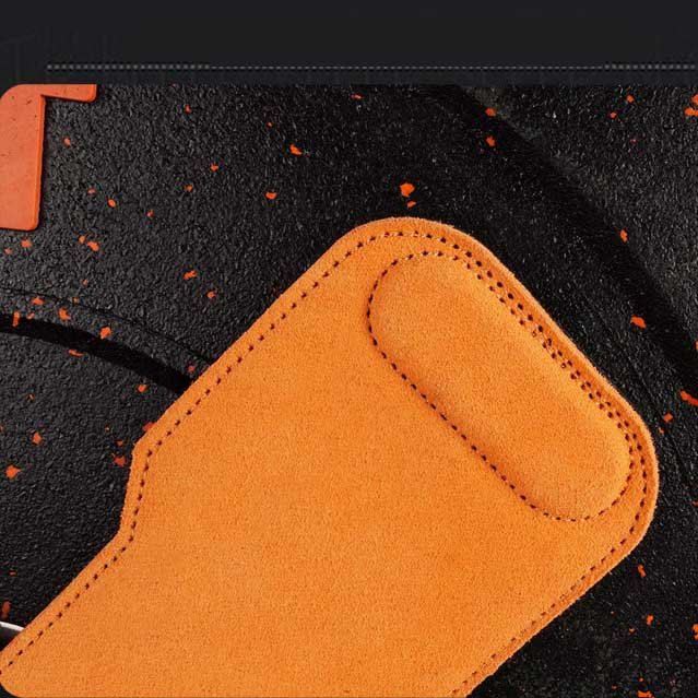 leather gym grips anti slip cushion detail