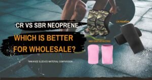 CR vs SBR knee sleeve comparison