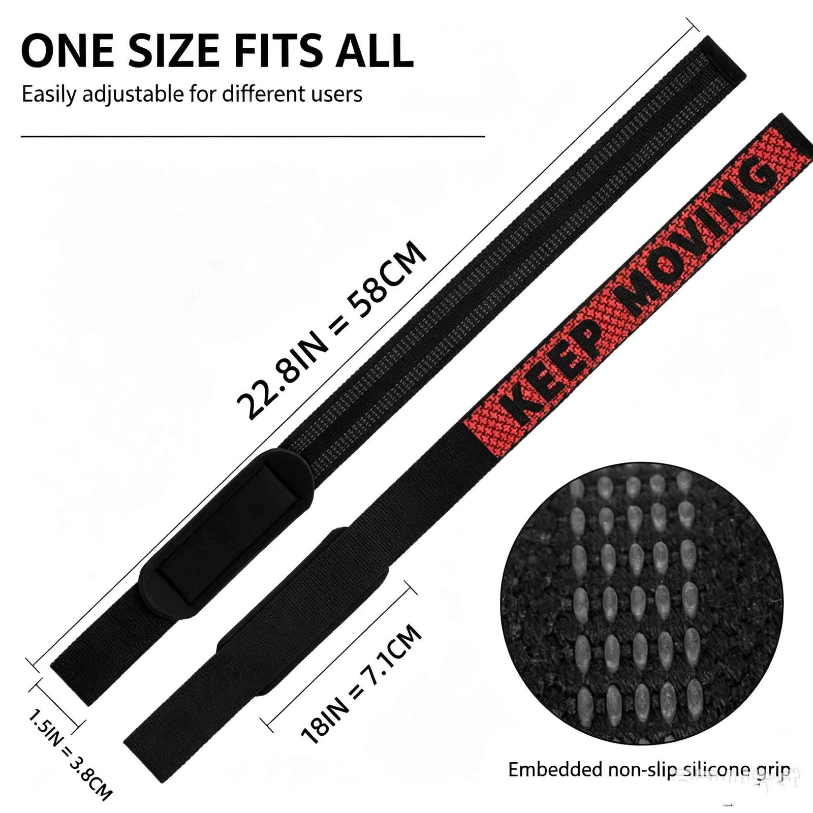 honeycomb lifting straps size guide for gym users